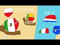 Countryballs: Craziness going to Cancun