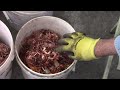 Using a 20 Ton Press to get Copper From Motors and Transformers