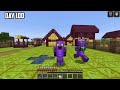 We Survived 100 Days In LuckyBlock Only World In Minecraft Hardcore..!