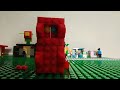 giant Lego block turns into arcade machine?