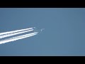 Air France A380 over manchester 2