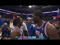 JOEL EMBIID LOSES HIS COOL WITH TYRESE MAXEY & CANT STOP TALKING TRASH AFTER BUTLER LOST WILD ENDING