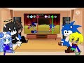 Rs and friends + sonic and sonic.exe react to confronting yourself