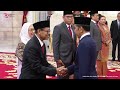 Pelantikan Wakil Menteri Kabinet Indonesia Maju, Istana Negara, 18 Juli 2024