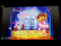 Dora The Explorer: Dora’s Ballet Adventures 2011 DVD Menu Walkthrough
