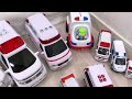 救急車のミニカー走る！緊急走行テスト。坂道走る☆Ambulance minicar runs in an emergency! Slope driving test