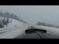 Coquihalla open, My First run on the Highway Thru Hell after being Closed for months