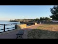 View of the Delaware river from Delaware city Delaware.