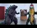 Legendary Godzilla vs Godzilla Minus One epic stop motion battle
