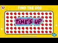 Find The odd One Out #12 | HOW GOOD ARE YOUR EYES? Emoji Puzzle Quiz