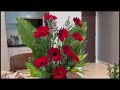 Red Daisy Arrangement | For Church