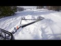 Snowmobile Trail grooming with SNO-MASTER 48 [2021]