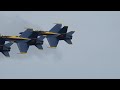 Blue Angels Fly By MCAS Beaufort 2017