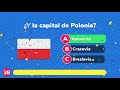 ¿Cuánto sabes de Geografía? 🌎 Adivina las capitales del Mundo - Trivia de Cultura General en español