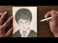 How to draw harry potter step by step || Harry Potter pencil sketch