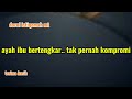 Karaoke kasida BINGUNG nida ria full lirik