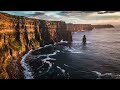 Traditional Celtic Irish Music | Beautiful Ireland Scenery Nature Travel Video