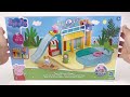 33 Minute Satisfying Unboxing Peppa Pig Water Collection Playset Toys | ASMR