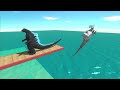 Avoid Ballista and Spike Wall and Godzilla Will Protect You - Animal Revolt Battle Simulator