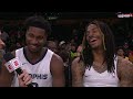 Ja Morant and Jaren Jackson Jr. Walk-Off Interview | Grizzlies vs. Lakers