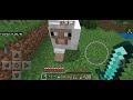 Minecraft day 8 ep 8-I found a village and pink sheep