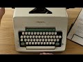 ASMR Keyboard/Typing Sounds, SG3 Typewriter