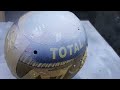 bell helmet custom painting | how to airbrush helmet #bellhelmets  #araihelmet