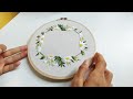 Embroidery stitches for beginners: video tutorial