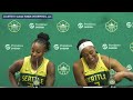 Nneka Ogwumike, Jewell Loyd SPEAK on Caitlin Clark after Seattle Storm DEFEAT Indiana Fever