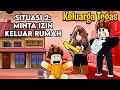 Drama Keluarga Baik VS Keluarga Tegas!!! (Roblox Malaysia)