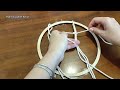 Macrame doll tutorial - doll on swing - easy step by step macrame tutorial DIY