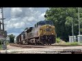 CSX + Amtrak Railfanning In Taft + Hornshows w/ Meet