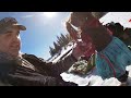 Fishing in the Snow at Shaver Lake, CA