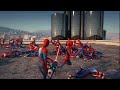 GTA 5 Ragdolls SPIDERMAN Jumps/Fails in 4K 60FPS (Euphoria Physics) 10