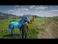 Red dead redemption 2 | New Custom Horses | Best Horse Tamer | John Marston