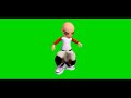 green screen egg dance