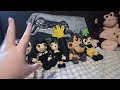 Bendy and the ink machine plush collection (250 SUB SPECIAL🎉🎉🎉)