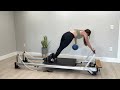 Pilates Reformer Workout | Abs & Obliques | w/ mini ball