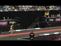 Liu Jinru (CHN) 2017 London World Cup - Vault