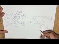 How to draw Godzilla vs Shimo