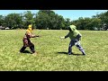 Tally vs Grimm, Rapier Tourney, Southern Region War Camp East Kingdom SCA 6.2.24