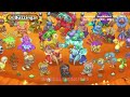 Fire Haven Evolution - Full Songs (All Common, Rare & Epic) | My Singing Monsters