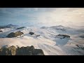 Star Wars Ambience - Flight over Hoth | 4k HDR with Surround Sound to Help You Relax