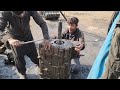 Restoration Mercedes Truck Transmission with Basic Tools || How to Rebuild Broken Transmission