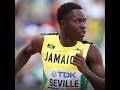 WE PREDICT KISHANE THOMPSON AND OBLIQUE SEVILLE WILL TAKE 1 & 2 IN THE MEN'S 100M FINALS IN PARIS