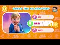 Guess the INSIDE OUT 2 Characters by ILLUSION 😁😢😱🤢😡 Squint Your Eyes | Inside Out 2 Movie Quiz