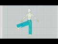 Master Cartoon Animator 5: How to Animate a Long Skirt That Animates Itself Using Spring Bones