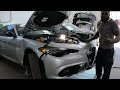 DIY 2019 alpha Romeo  GIULIA how to replace the fender step by step instructions