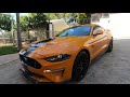 Mustang GT 2019  active (stock) exhaust sound no music