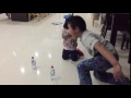 Kids bottle flip